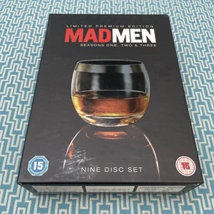 Mad Men: Seasons 1-3 Limited Premium Edition (9 Disc DVD, 2010, Region 2) - Picture 1 of 8