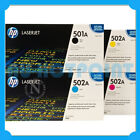 Hp Genuine 501A+502A 4X Pack Toner Set->3600/3600N/3600Dn Printer Q6470a-Q6473a