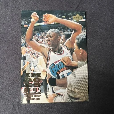 1995-96 Upper Deck Basketball #334 NBA Expansion Images of 95/Grizzlies/Raptors - Image 1 of 2
