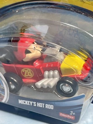 Disney Junior Mickey And The Roadster Racers Mickey's Hot Rod Die-Cast Race Car - Image 1 of 2