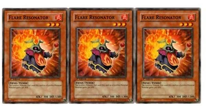 Yugioh- 3X Flare Resonator - Common - 1st Edition - TSHD-EN010 - Light Play - Picture 1 of 1