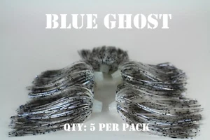 FALDAS PRO-TIE Bajo, cebo giratorio, cebo de pesca Chatterbait falda señuelo. Cantidad: 5 por paquete - Imagen 1 de 3