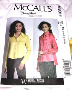 McCall's Sewing Pattern M8014 Sizes E5 14-16-18-20-22 - Picture 1 of 2