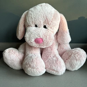 Animal Adventure Pink Puppy Dog 2021 peluche nariz rosa 12"" objetivo sentado suave - Imagen 1 de 6