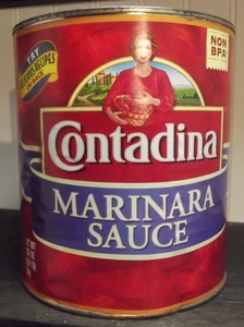105 ounce can CONTADINA MARINARA SAUCE 6.6;B EXP 20 OCTOBER 2026/ RECIPES ON CAN - Picture 1 of 6