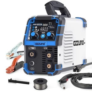 135 Amp MIG Welder, 3 in 1 Multiprocess Welder 110V Flux Core Welder Flux MIG... - Picture 1 of 7
