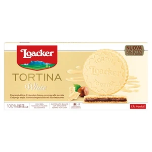 Loacker Gran Pasticceria Tortina White knusprige Waffelblättchen 63g - Picture 1 of 1
