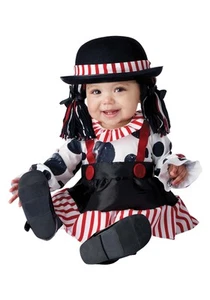 Girls Infant Kooky Lil Clown Costume - Picture 1 of 1