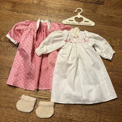American Girl Pleasant Company Samantha Nightgown, Pink Robe Kimono & Slippers - Image 1 of 4