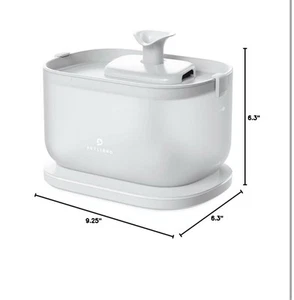 PETLIBRO Cat Water Fountain, 71fl oz/2.1L Quiet Pet Water Fountain Transparent - Picture 1 of 7