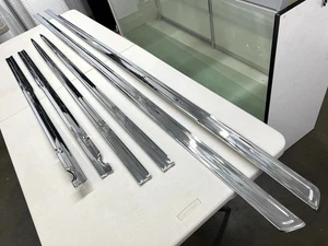 1962 CHEVY IMPALA FULL SIZE 2DOOR STD OR SS BODY SIDE MOLDING SET 6PC NEW CHROME - Picture 1 of 6