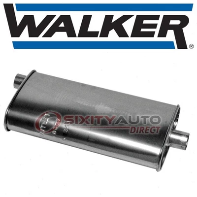 Walker SoundFX Exhaust Muffler for 1981-1984 Volkswagen Jetta 1.6L 1.7L L4 - rt - Image 1 of 4