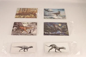 Nanmu 6 Hojas Tarjetas Dinosaurio Accesorios Adultos Niños Colecciones Juguetes Regalo - Imagen 1 de 8