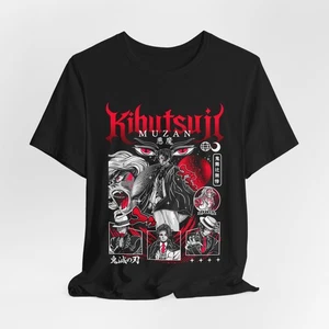 Kibutsuji Muzan Graphic Tee, Unisex Anime T-Shirt, Demon Slayer Fan [...] - Picture 1 of 14