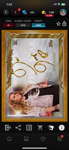 Topps Slam WWE *Digital* 2021 Five Star Gold Signature - Doudrop 2118cc - Picture 1 of 1