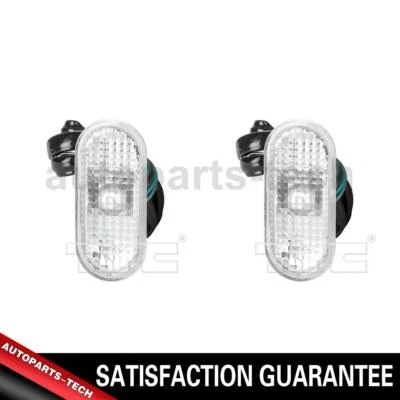 2x TYC Left Right Side Repeater Light Assembly For Volkswagen Jetta 1999~2001 - Image 1 of 4
