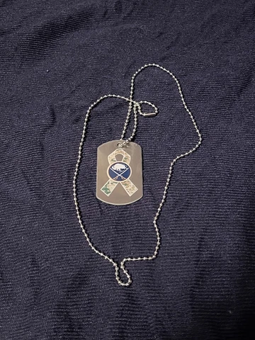 NHL Buffalo Sabres Camo Dog tag Necklace Cover
