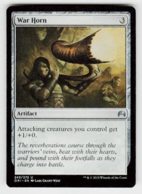 Magic Origins #243 War Horn - Image 1 of 2