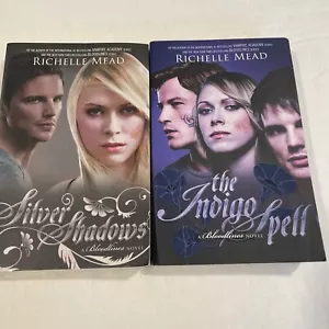 Silver Shadows & Indigo Spell by Richelle Mead Bloodline Novels Free Postage - Picture 1 of 11