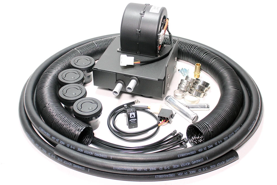 POLARIS RANGER 500 CABINA CALENTADOR con CONGELACIÓN OCULTO DEBAJO DEL CAPÓ - HECHO EN EE. UU. Foto 1 de 4