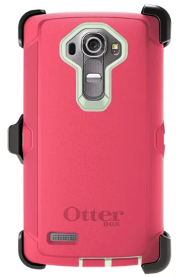 OtterBox DEFENDER Series Case w/ Holster for LG G4 - Pink (77-51527) - Image 1 of 4