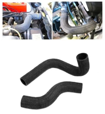 Datsun 240Z Exact Reproduction Braided Radiator 2PC Hose Set Made in Japan - Image 1 of 4