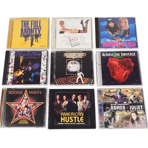 Movie Soundtrack CD Lot of 9 The Full Monty, Wayne's World, Purple Rain Boogie N - Picture 1 of 12