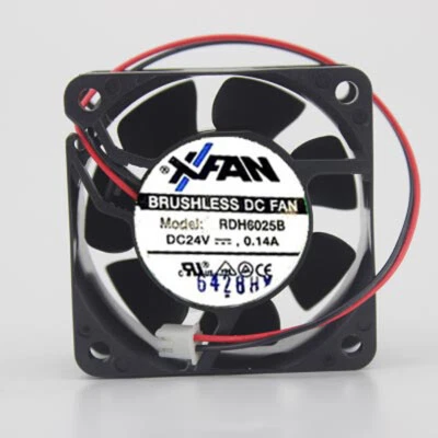 1pcs  XFAN BRUSHLESS DC FAN RDH6025B 24V 0.14A Inverter Fan - Image 1 of 2