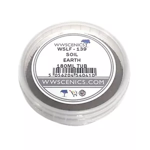 WWScenics Woodland Soil 180ml Tube | Modelleisenbahn Landschaft Grundmaterial - Bild 1 von 4