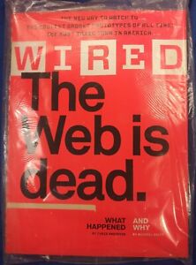 Magazine filaire septembre 2010 NEUF scellés Web Is Dead gadgets TV villes toxiques États-Unis