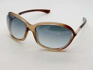 TOM FORD FT 0008/S 45P JENNIFER Brown/Blue Gradient Authentic Sunglasses - Picture 1 of 6