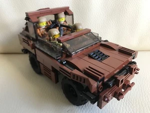 original LEGO NEUTEILE - 4 Soldaten + Panzerwagen - mein Design - kundenspezifische Waffe - Bild 1 von 10