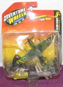 German Junkers JU-87 Military Airplane Diecast - 2011 Maisto Adventure Wheels - Picture 1 of 1