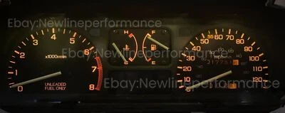 New Amber LED Cluster Bulb KIT For Honda Civic EF / Wagon / CRX CR-X 1988-1989 - Изображение 1 из 3