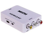 MINI HDMI2AV HDMI toAV Converter CVBS FL FR for TV VHS VCR DVD NTSC/PA