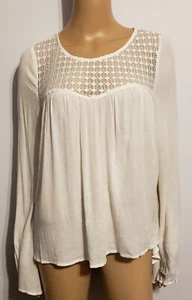 Fashion On Earth weißes Top mit offenem Rücken Größe M - Bild 1 von 5