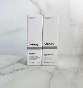 The Ordinary Hyaluronic Acid 2% + B5 & Niacinamide 10% + Zinc 1% 30 ml x 2 - Picture 1 of 4