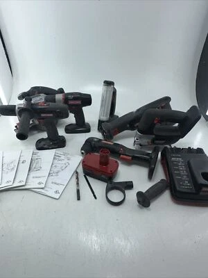 CRAFTSMAN 7 Tool Set 19.2 VOLT CORDLESS Drill Driver Recip/Circular Saw-Light - Image 1 of 4