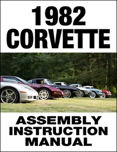 Corvette 1982 manual de montaje de fábrica cientos de diagramas de piezas explotadas 3 orificios - Imagen 1 de 4