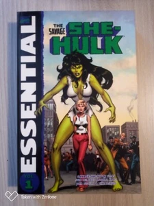 ESSENTIAL  SHE-HULK 1 MARVEL COMICS USA EDITION ENGLISH TEXT NEW - Imagen 1 de 1