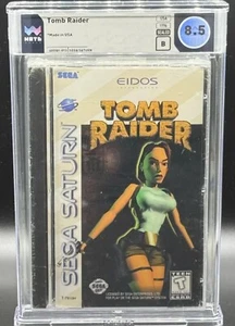 Tomb Raider Sega Saturn Jewel Case Longbox Sealed New WATA 8.5 B Graded - Picture 1 of 7