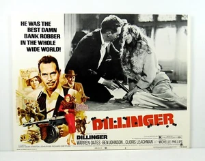 Warren Oates: DILLINGER Original 1975 MOVIE  LOBBY CARD - Picture 1 of 1