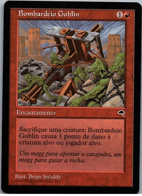 Goblin Bombardment | MtG Magic Tempest | Portuguese | NM - Image 1 of 2