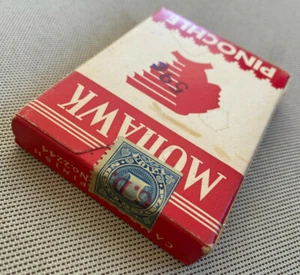 Versiegelte Mohawk Pinochle Spielkarten CD 59 Cent Steuermarke intakt Dougherty 2244 - Bild 1 von 6