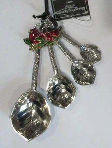 OBOT Cardinal Color MEASURING SPOON SET ganz 4pc teaspoon er62274 - Picture 1 of 12