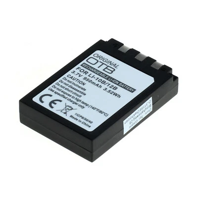 OTB Akku für OLYMPUS Li-10B, LI-12B / SANYO DB-L10, DB-L10A (950mAh/3,52Wh)
