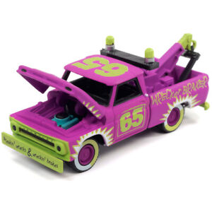 1965 Chevrolet Tow Truck #65 Random Acts of Violets Purple with Graphics "Dem...