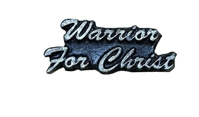 Prendedor chaqueta chaleco sombrero guerrero por Cristo Foto 1 de 3