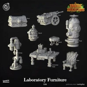 Labormöbel | DnD Miniaturen | Fantasie | RPGs | Tabletop Gaming | - Bild 1 von 1
