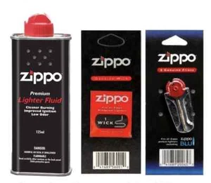 ZIPPO FLUID PETROL LIGHTER FUEL REFILL 125ml GENUINE Quick Despatch UK S{R - Picture 1 of 5